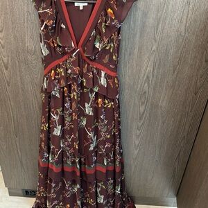 Max Studio tiered maxi dress. Beautiful fit with a side zipper. Only worn once.